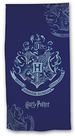 Harry Potter Badetuch, Mikrofaser, schnell trocknend, groß, 139 x 68 cm, offizielle Lizenz