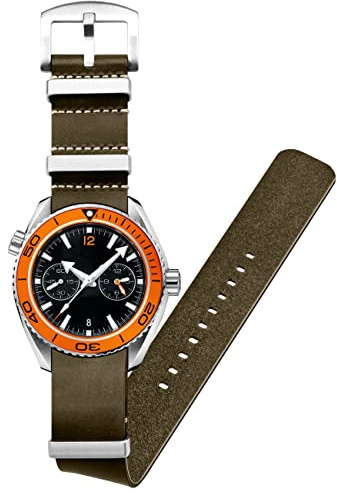 Kai Tian Einteilig Kalbs Strap Uhrenarmband Leder 18mm 20mm 22mm 24mm Soft Armband Uhr Edelstahl Loop Schnalle Für Herren Frauen