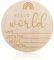 AIEX Baby Ankündigung Schild, Rundes Holz-Neugeborenen-Willkommensschild Hello World, neues Baby-Schild für Foto-Requisiten, Babyparty, Kinderzimmer