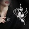 Wendalern Strass Schmetterling Brosche Pin Funkelnden Kristall Hohlen Schmetterling Brosche Klassische Hochzeit Brautstrauß Pin Vintage Insekten Abzeichen Korsage Schmuck Für Frauen Mädchen