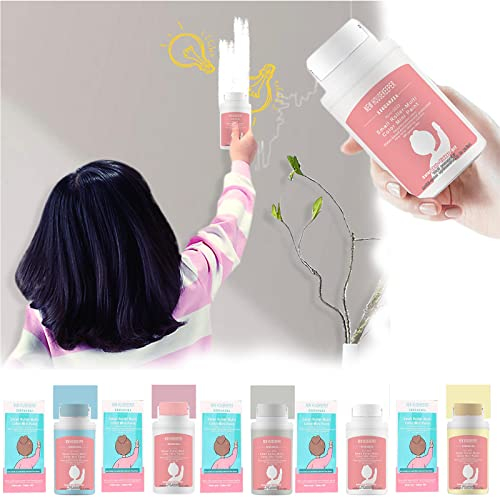 Nupaque Wandreparatur Rollbürste, Weiße Wand Kleine Roller Pinsel Farbe, DIY Wandfarbe Reparatur Wandpaste, Umweltschutz Graffiti Farbe Schmutzige Abdeckung Wandrenovierung Reparatur Wandfarbe, Weiss