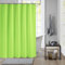 meioro Tende da Doccia a Tinta Unita,Peva Impermeabile Tenda da Bagno Include Ganci per Tende, Antimuffa Tenda Doccia Fodera per Vasche da Bagno (Verde, Larghezza 180cm x Altezza 240cm)