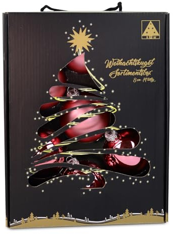 Riffelmacher&Weinberger Glaskugeln im Koffer 8cm