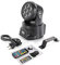 Moving Head Stage Light LED, 7×10W RGBW Moving Head Bühnenlicht mit Fernsteuerung für DJs, Discos, Halloween, Clubs, Hochzeiten