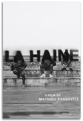 CHNT Filmposter La Haine auf Leinwand, Gemälde, Wohnzimmer, Schlafzimmer, Heimdekoration, Büro, Wandposter, Fitnessstudio, Kunstmalerei, 30 x 45 cm