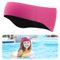 Bandeau de Natation Enfant, Bandeau de Natation Enfant en Néoprène - Protection Auditive et Confortable pour les Activités Nautiques - Accessoire Ludique pour Piscine et Plage (Rose)