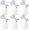 Blumomon 24 Stück Dual Front Badminton Sport Kuchen Dekoration Badminton Sport Cupcake Topper Sport Themed Party Dekoration Passend Für Badminton Sportler Periphere Aktivitäten Dekoration