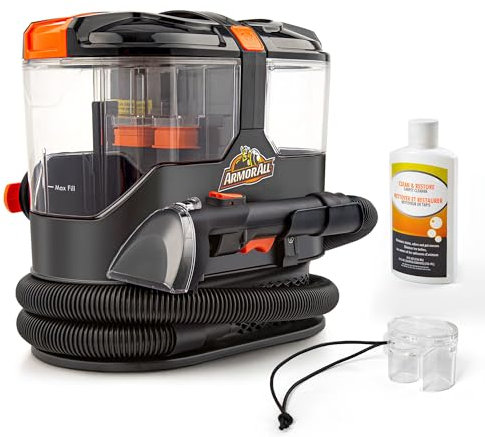 Armor All SCA702 901 7 Amp Portable Spot Cleaner for Car Cleaning, Carpet and Upholstery Stain Removal