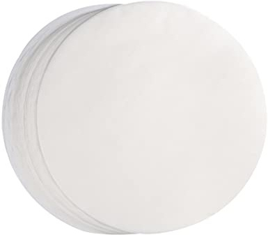 HAOHIZE Parchment Paper Rounds, 100Pcs 10 Inch Indoor Korean BBQ Grill Paper Dutch Oven Liners Non Stick Round BBQ Baking Sheets for Cake Pan Air Fryer Steamer Pizza