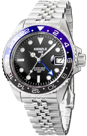 Kienzle TAUCHER GMT AUTOMATISCH, Blau - Schwarz, Modern