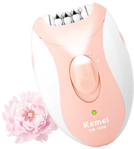 AOGOE Depiladora Mujer, Recargable Eléctrico Depiladora con 32 Pinzas, Compacta Maquina Depilar con 2 Velocidades, Luz Frontal Led, Rasuradora Mujer para Cara, Cuerpo, Axilas, Piernas, Bikini