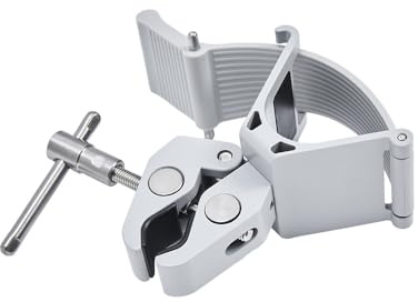 amaran Peak Light Stand Clamp - Peak Battery Holder with Silicone Strap, Quick Release, 3/8-16 Thread - for Light Stands, Tripods & Surfaces
