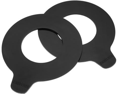 Supvox 2stücke Flache Gummischeiben Für Hochleistungsmaschinen Dicke Gummischeiben Als Fußpolster Für Rohrleitungen Und Baufahrzeuge Dichtung Für Industrieausrüstung