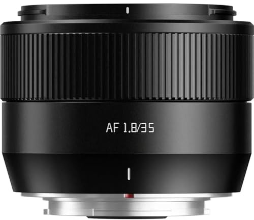 Compatibile con Fuji X, compatibile con Sony E, compatibile con obiettivo Nikon Z Mount 35mm F1.8 Auto Focus APS-C(Black,S E-mount(APS-C))