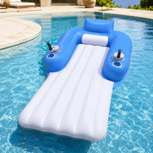 Piscine Motorisée Float Gonflable Lounger Adulte Joystick Control 360 Rotate Monomoteur À Double Moteur Batterie Rechargeable Capacité De 250 Lbs pour l'eau Calme Fun Relaxation
