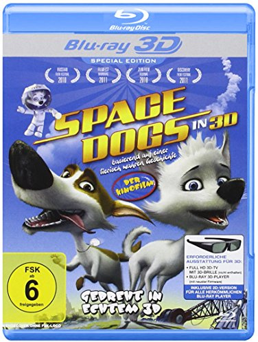 Space Dogs - Der Kinofilm Real 3D Editon (3D Blu-ray) [Special Edition]
