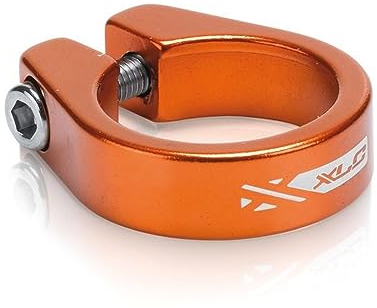 XLC 2502064416 Sattelstütz-klemmring, orange, 3.5 x 3.5 x 3.5 cm
