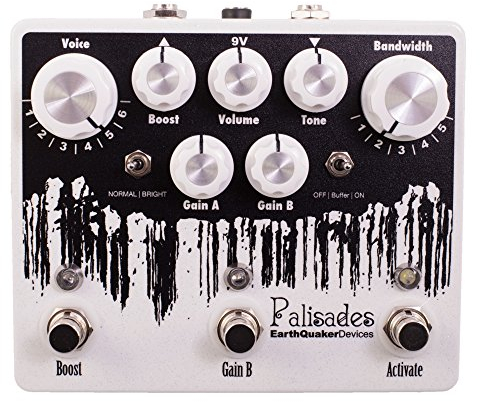 EarthQuaker Devices Palisades Overdrive Effects Pedal