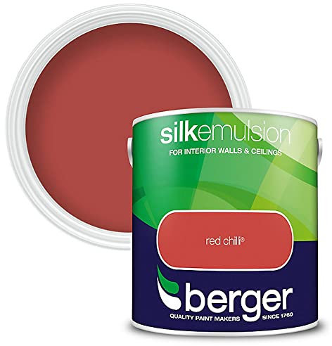Berger Silk Emulsion 2.5L Red Chilli