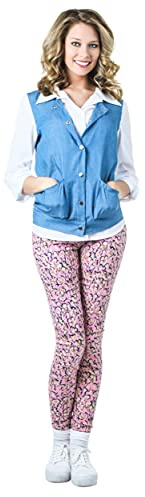 Fun Costumes Back to The Future Jennifer Parker Costume for Adults | Women's BTTF 80s Movie Character Cosplay Party Outfit XL Blue