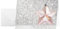 SIGEL DS031 Weihnachtskarten Set mit Umschlag | DIN A6 | 10 Stück Rose Star | ideal zum Bedrucken