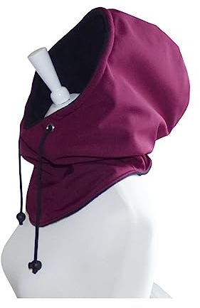 KapuzenLoop - Softshell/wasserdicht/bordeaux