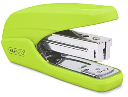 Rapesco 1395 X5-25ps Less Effort Stapler, 25 Sheet Capacity, Green | Green