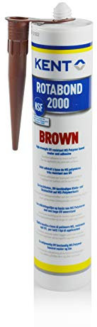 Kent Rotabond 2000 Colle spéciale marron élastique sans odeur Cartouche de 290 ml