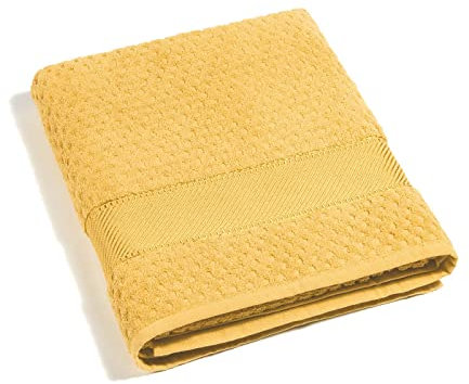 Caleffi – Serviette Bain 100x150 cm en Coton Doux et Absorbant – Drap de Bain Grande Taille Lavable – Serviette de Plage, Sauna ou Sport – Serviette Toilette Made in Italy - Drap Bain 100x150