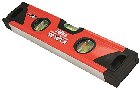 Hilka 63505012 Spirit Level PC, Red, 12