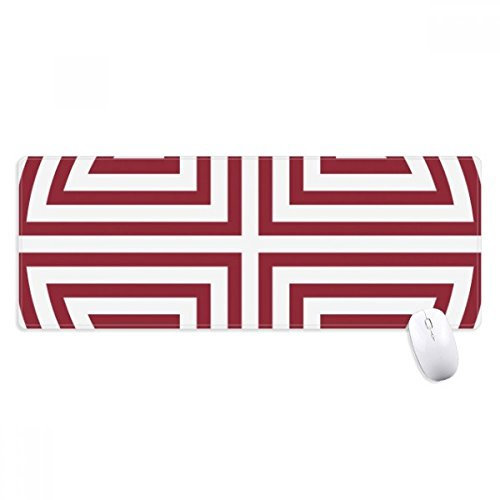 Tapis de Souris Traditionnel Chinois avec Quatre Symboles Chinois antidérapants Grand Tapis de Jeu étendu pour Bureau et Bureau