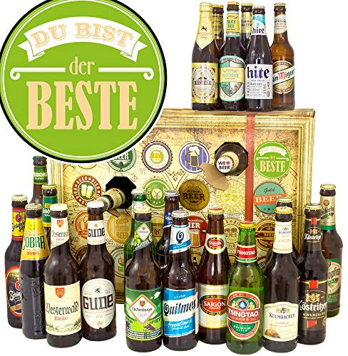Du bist der Beste + Weihnachtskalender 2024 2025 Bier + Biere der WELT & DEUTSCHLAND