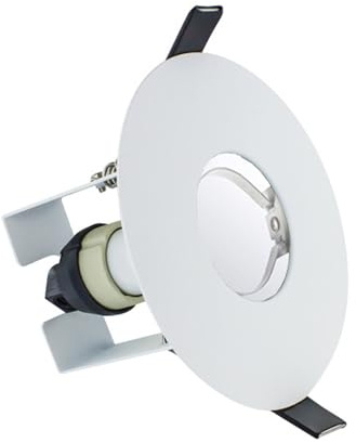 Integral Evofire Fire Rated GU10 Downlight White With Insulation Cover 70-100mm Hole Size