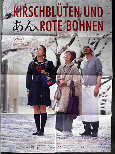 Kirschblüten und rote Bohnen - Kirin Kiki - Filmposter A1 84x60cm gefaltet