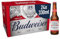 Budweiser Beer, 33 cl - Case of 24
