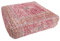 invicta INTERIOR Orientalisches Bodenkissen XL Old MARRAKESCH 70cm rot florales Muster Sitzkissen Kissen