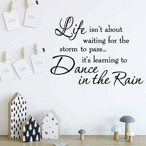 Wall Stickers Cartoon Style Dance In The Rain Kitchen Wall Stickers Wallpaper Wall Decals Decoration Stickers Wallpaper 30 * 40Cm