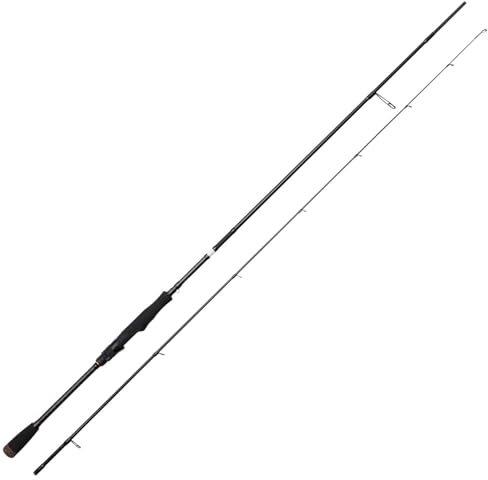 Savage Gear Köderangelrute, SG2 Light Game Spinnrute für Raubfische, Hecht, Barsch, Zander, 2.13m schnelle Aktion, robust, schwarz, Unisex