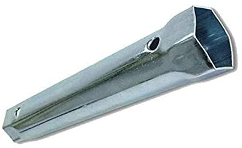 Tubular Box Spanner Metric Box Wrench Tools Torque Bar Socket for Repairing and Installation(1pcs, 8mm-9mm)
