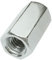 AERZETIX - C58222 - Satz mit 10 Verbindungsmuttern sechseckig verlängert M5x15mm - verlängerungsmutter für metrisches gewinde - verzinkter stahl