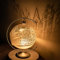 KIAPPO Hängende Laterne Glas mundgeblasen Buntglas-Effekt Tischlaterne Wohnzimmer Deko Tischdeko Tischdekoration Weihnachtsdekoration Kerzen Ständer für Weihnachts Windlicht Lampe Häuser