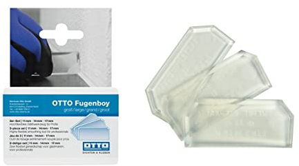 Otto-Chemie Fugenboy groß hochflexibles Glättwerkzeug 11 mm, 14 mm, 17 mm für Silikon- und Acrylfugen