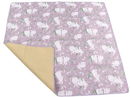 Baby-Speisestuhl-Matte, Wasserdichte Baby-Spritzmatte für Unter Hochstuhl, Rutschfeste Boden-Spritzmatte, Hochstuhl-Matte, Babynahrungsmatte, 43,3 X 43,3 Zoll, Tragbare Spielmatte und Tischdecke