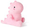 shownicer Plüschtier Dinosaurier Kuscheltier Stofftier Kawaii Dino Plüsch Kissen Spielzeug Plüschsaurier Wurfkissen Schmusetier Geschenk für Kinder Mädchen 12+ Jahre (Rosa, 45cm)