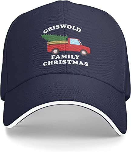 Herren Damen Snapback Kappe Weihnachten Griswold Familie Weihnachten Süß Baseball Kappen Atmungsaktiv Baseball Cap Leicht Hip-Hop-Hut Für Sport Wander Draussen