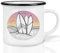 Ligarti® Keramiktasse [Design by H. Ligeti] Design Mug & handveredelter Becher I Spülmaschinengeeignete Tasse, Kaffeetasse, Teetasse, Cup (Surfing Day and Night)