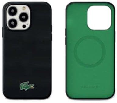 Lacoste LCHMP15XSLOK Hülle für iPhone 15 Pro Max 6.7 Schwarz hardcase Silicone