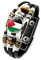 Hiessgozy Palästina Armband Palästina Ohrringe, I Stand mit Palästina Armband, Palesine Flagge Uni National Country Leder, Glas, Legierung