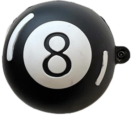 GULVQYF Custodia di ricarica per Samsung Galaxy Buds FE (2023)/Buds 2 pro/Buds Live/Buds pro/Buds 2, custodia per auricolari in silicone con design creativo con gancio (biliardo)