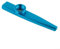 Kazoo-Flöte für Anfänger, Aluminium, Geschenk für Kinder, Musikliebhaber, 12 x 2,5 cm, Blau